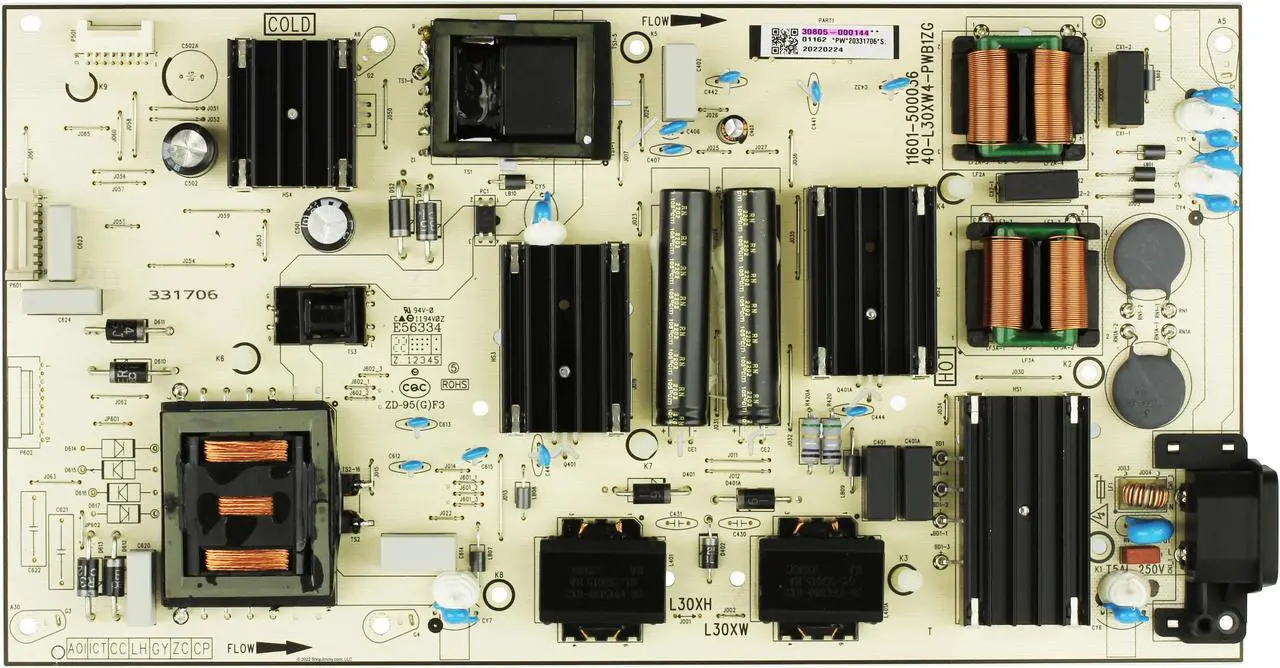 TCL 30805-000144 Power Supply Board - Thumbnail 2
