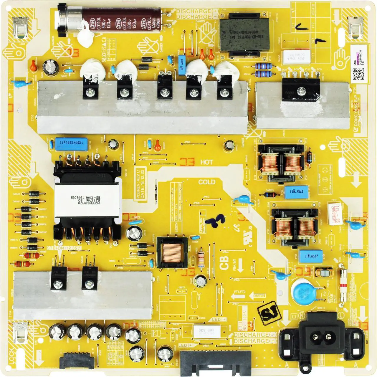 Samsung BN44-00776A Power Supply LED Board - Thumbnail 2