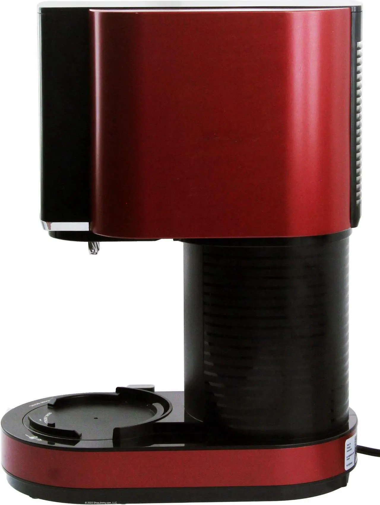 Alt view image 3 of 3 - Ninja NC301HRD NC301RD Creami Ice-Cream Maker Replacement Base (Dark Red/Crimson)