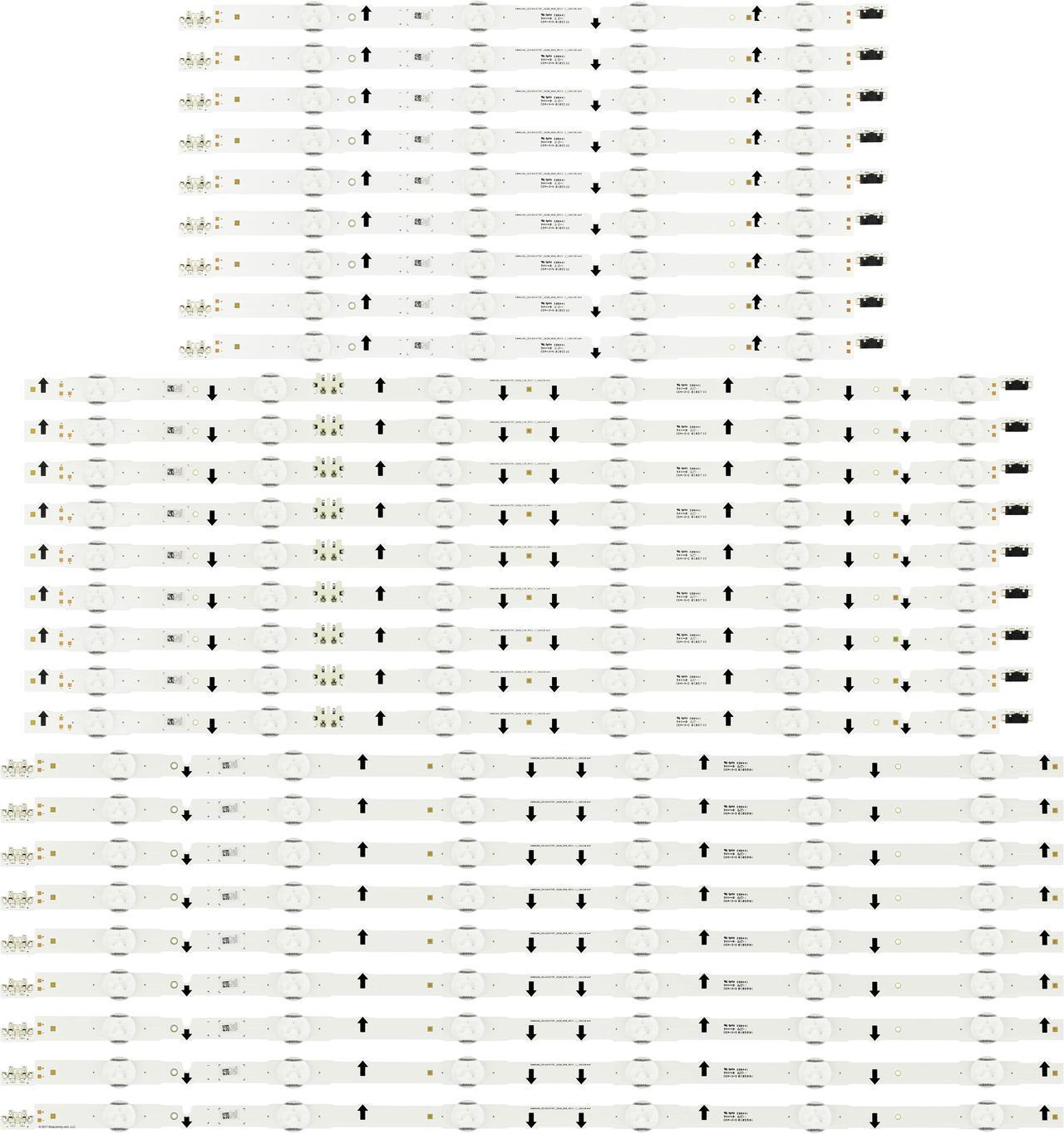 Main image of Samsung 2014SVS75F 3228  LED Backlight Strips (27) UN75H6300AF UN75J6300AF UN75H6350AF NEW