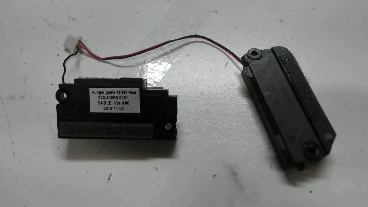 Alt view image 3 of 3 - HP Envy X360 13 13M 13Z Pavilion 15 Laptop Left/Right Speaker SET L19602-001 Laptop Speakers - OEM