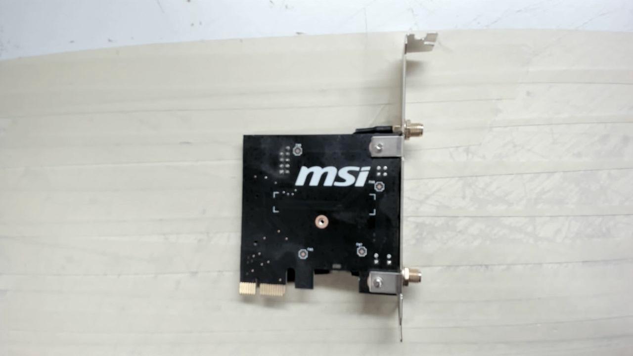 Alt view image 9 of 9 - MSI WIRELESS AC ADAPTER INTEL 8265 PCIE DUAL BAND 2X2 802.11 AC 2.4/5 GHZ