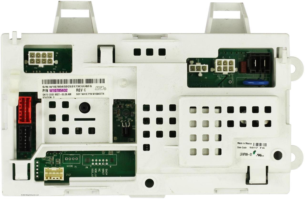 Main image of Amana Whirlpool Washer W10785632 Control Board NTW4705EW1 NTW4705EW0