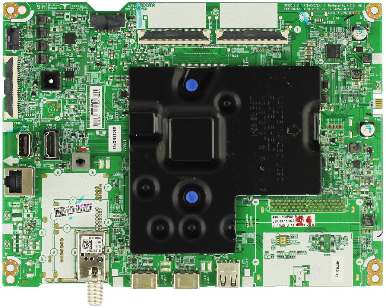 Main image of LG EBT67927403 Main Board for 43UT7590PUA