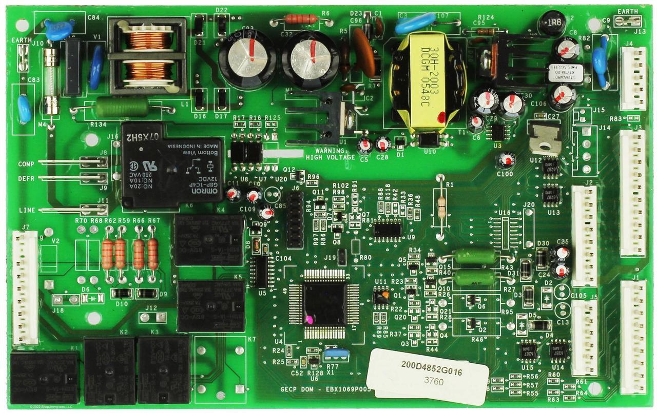 Main image of GE Refrigerator 200D4852G016 WR55X10942P Main Control Board Assembly