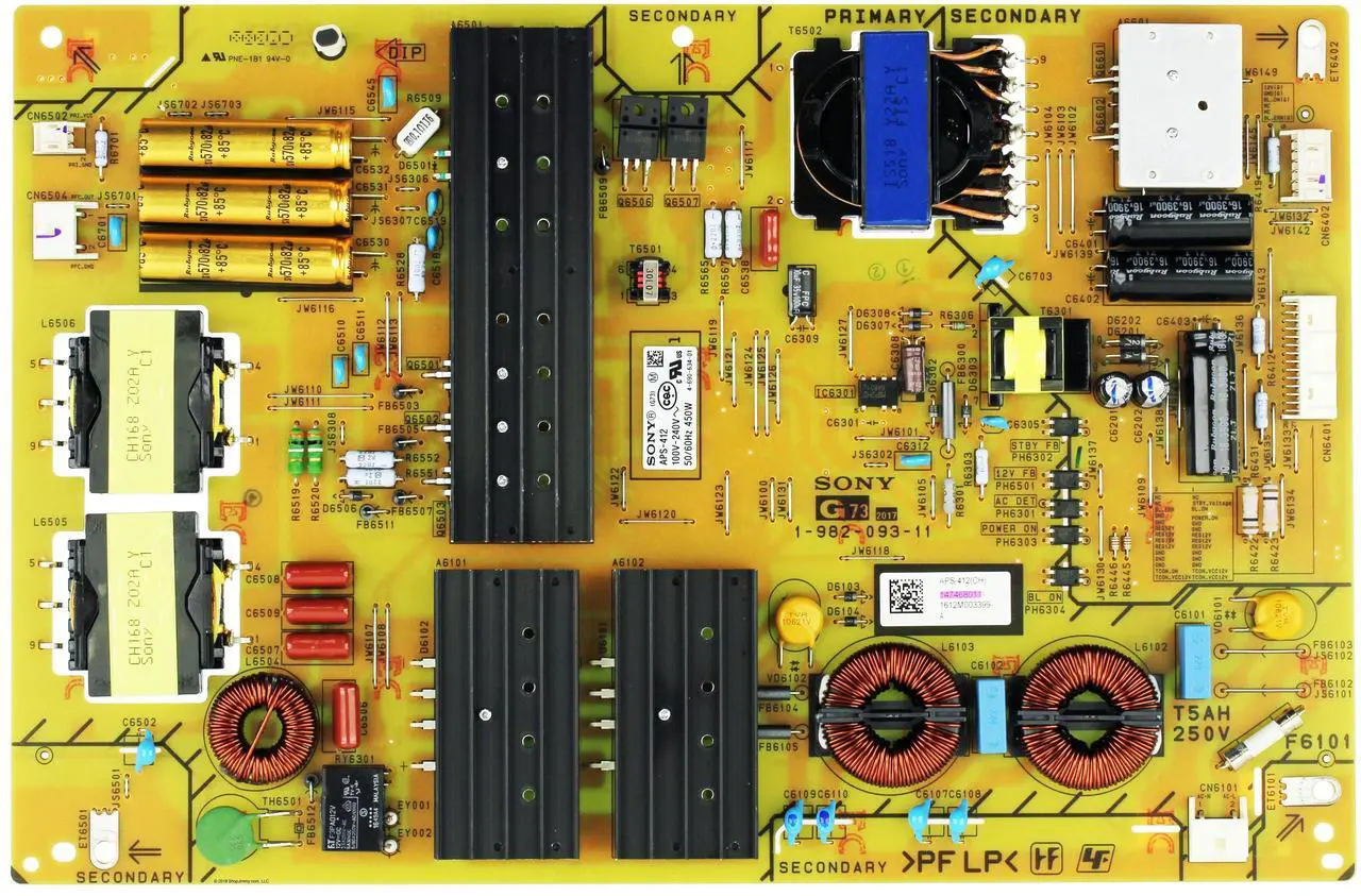 Main image of Sony 1-474-680-11 G73 Static Converter Power Supply Board