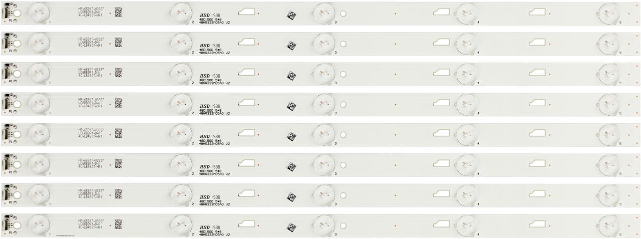 Main image of Insignia 48HR332M05A0 LED Backlight Strips (8) NS-48DR420NA16 NS-48DR510NA17
