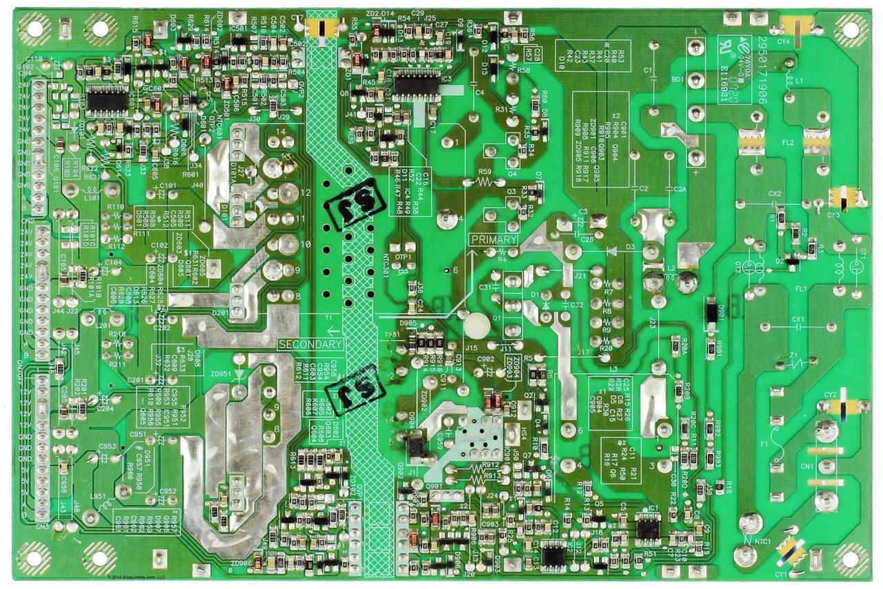 Alt view image 2 of 2 - Vizio 0500-0507-0240 (DPS-199AP B, DPS-199AP) Power Supply VW32LHDTV10A