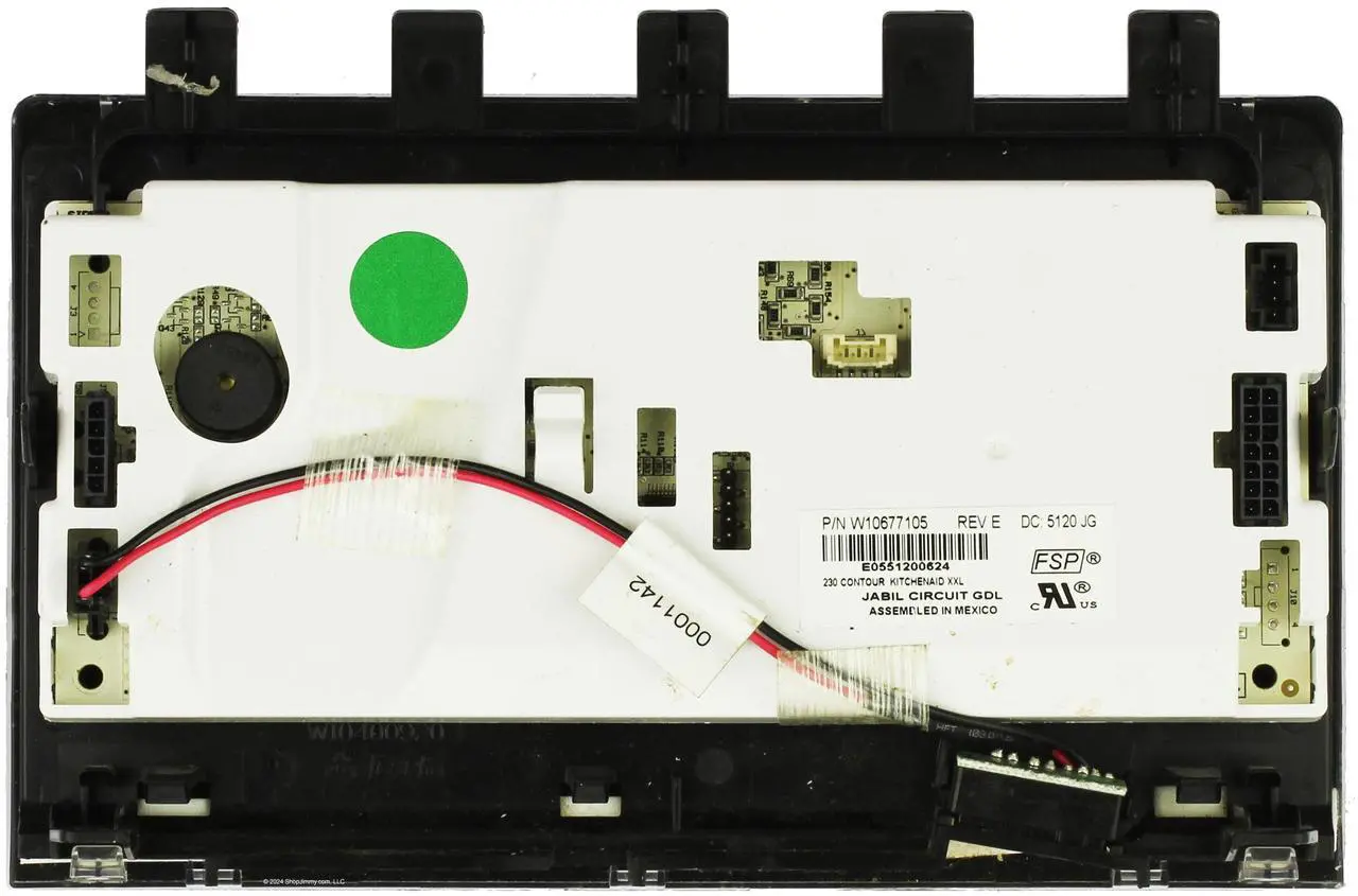 Alt view image 2 of 2 - LG Refrigerator W10677105 WPW10677105 Control Board