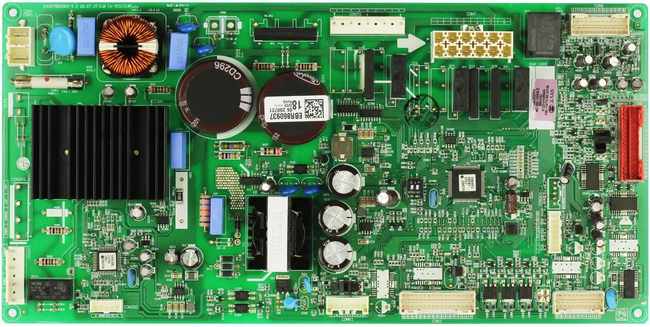 Main image of LG Refrigerator EBR86093718 Main Board