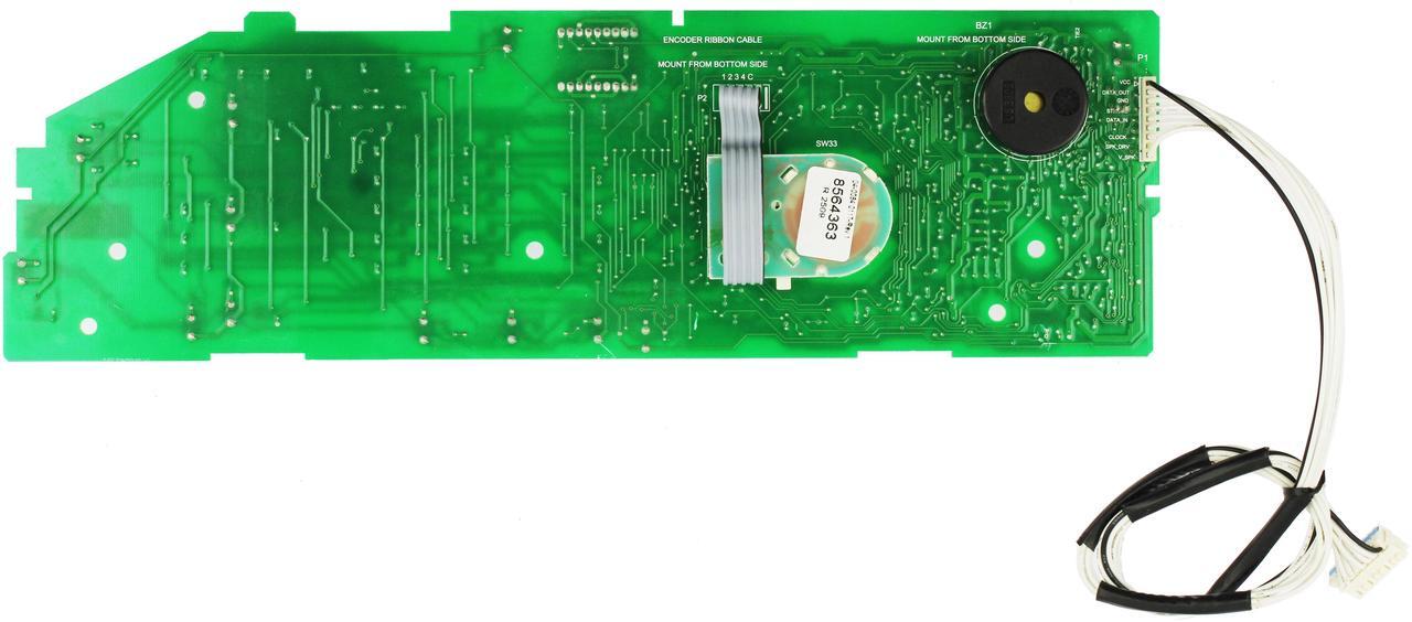 Alt view image 2 of 2 - Whirlpool Washer WPW10051149 W10051149 User Display and Control Board