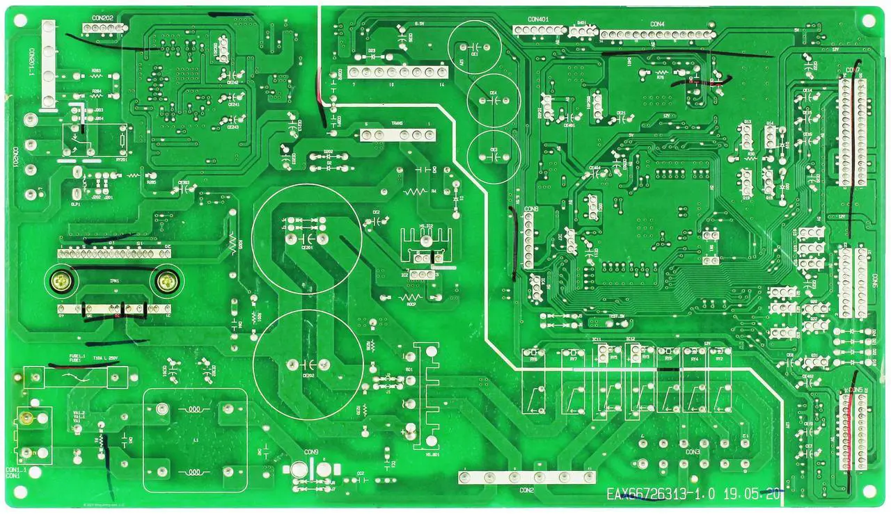 Alt view image 2 of 2 - LG Refrigerator EBR81182789 Main Board