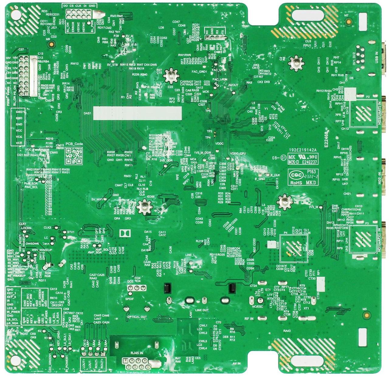 Alt view image 2 of 2 - Vizio 21201-04172 Main Board for M65Q6-L4 (Serial LBSFR7GZ)