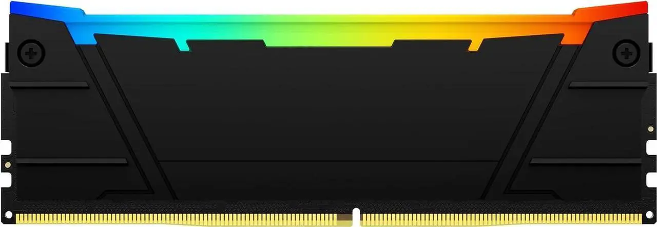 Alt view image 3 of 7 - Kingston Fury Renegade RGB 3600 32GB (2x16GB) 3600MT/s DDR4 CL16 DIMM (Kit of 2) 1Gx8 Desktop Gaming Memory - KF436C16RB12AK2/32