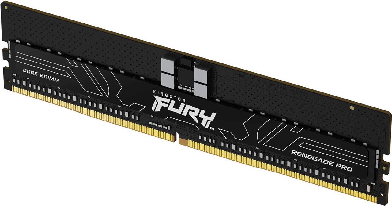 Alt view image 3 of 6 - Kingston Fury Renegade Pro 128GB (8 x 16GB) ECC Registered DDR5 6400 (PC5 51200) Memory (Server Memory) Model KF564R32RBK8-128