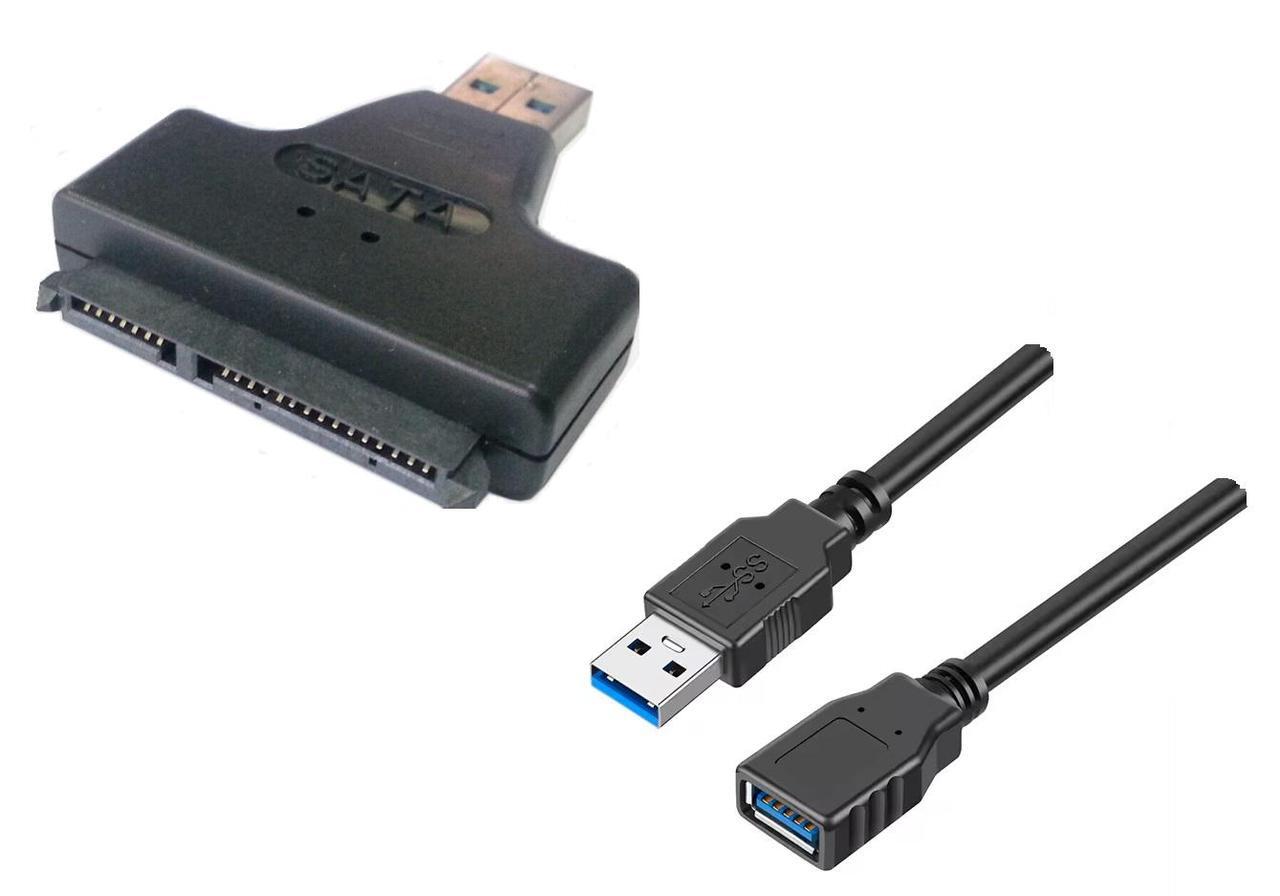 JacobsParts USB 3.0 to SATA III SSD HDD  2.5" Hard Drive Adapter Cable, Supports UASP