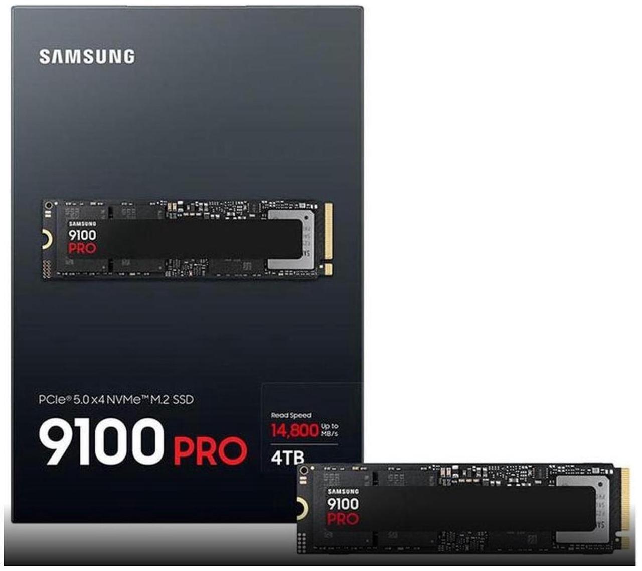 Alt view image 2 of 4 - SAMSUNG SSD 9100 PRO 1TB, PCIe 5.0x4 M.2 2280, Seq. Read Speeds Up to 14,700MB/s, MZ-VAP1T0BW AI Computing, Gaming, and Heavy Duty Workstations MZ-VAP1T0