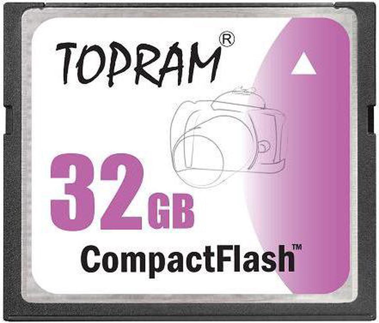 Main image of TOPRAM 32GB CF 32G CF Compact Flash CompactFlash Card