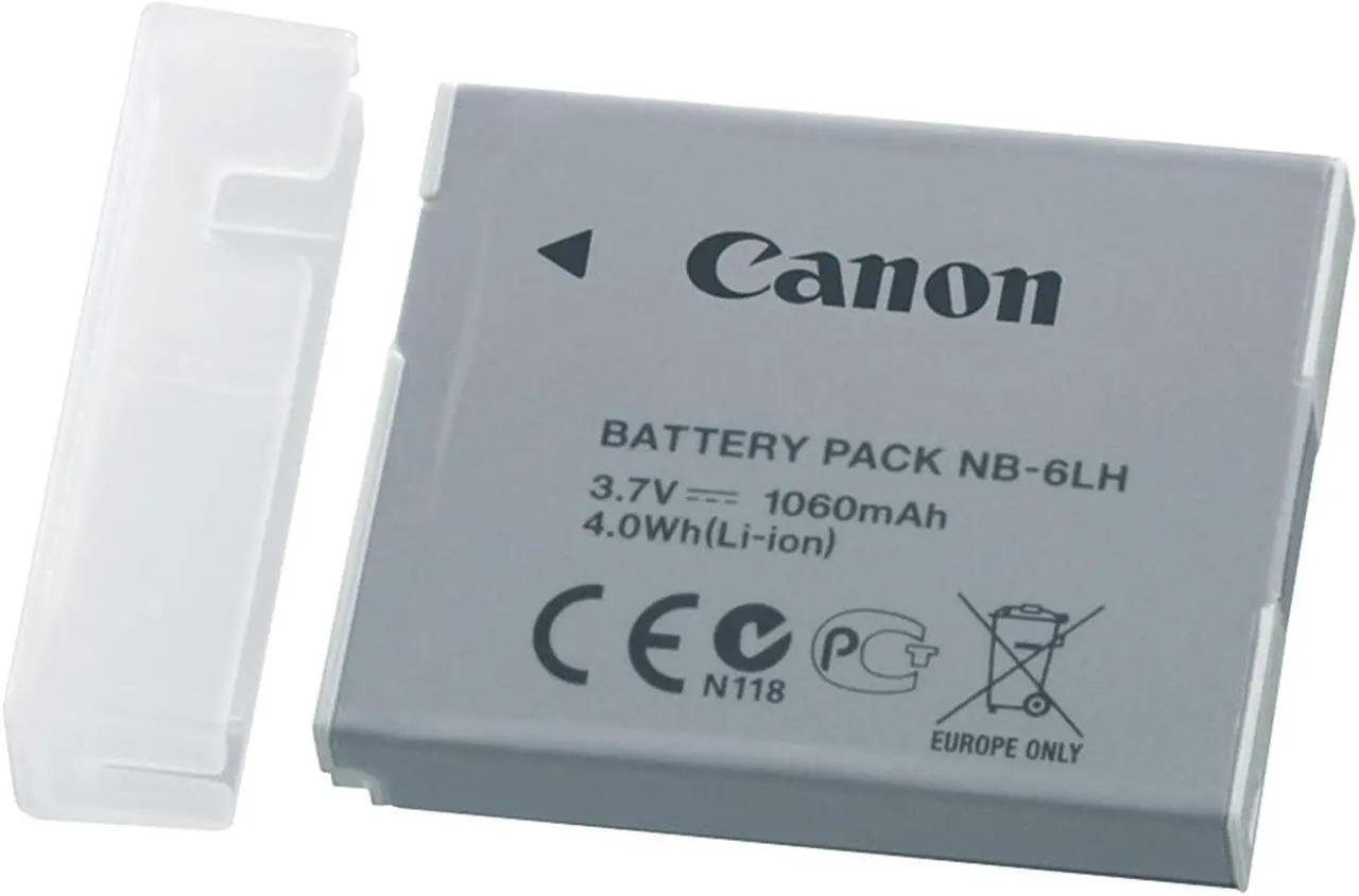 Alt view image 2 of 19 - Canon NB-6LH Lithium-Ion Battery Pack (3.7V, 1,060mAh)