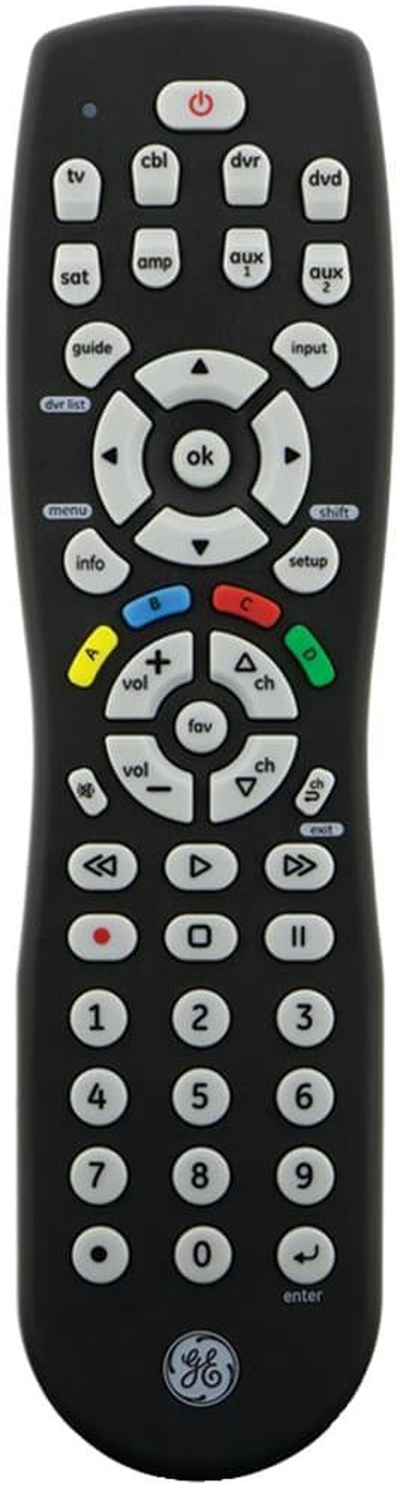 Alt view image 2 of 2 - GE 24927 8 Device Universal Remote Control, Silver