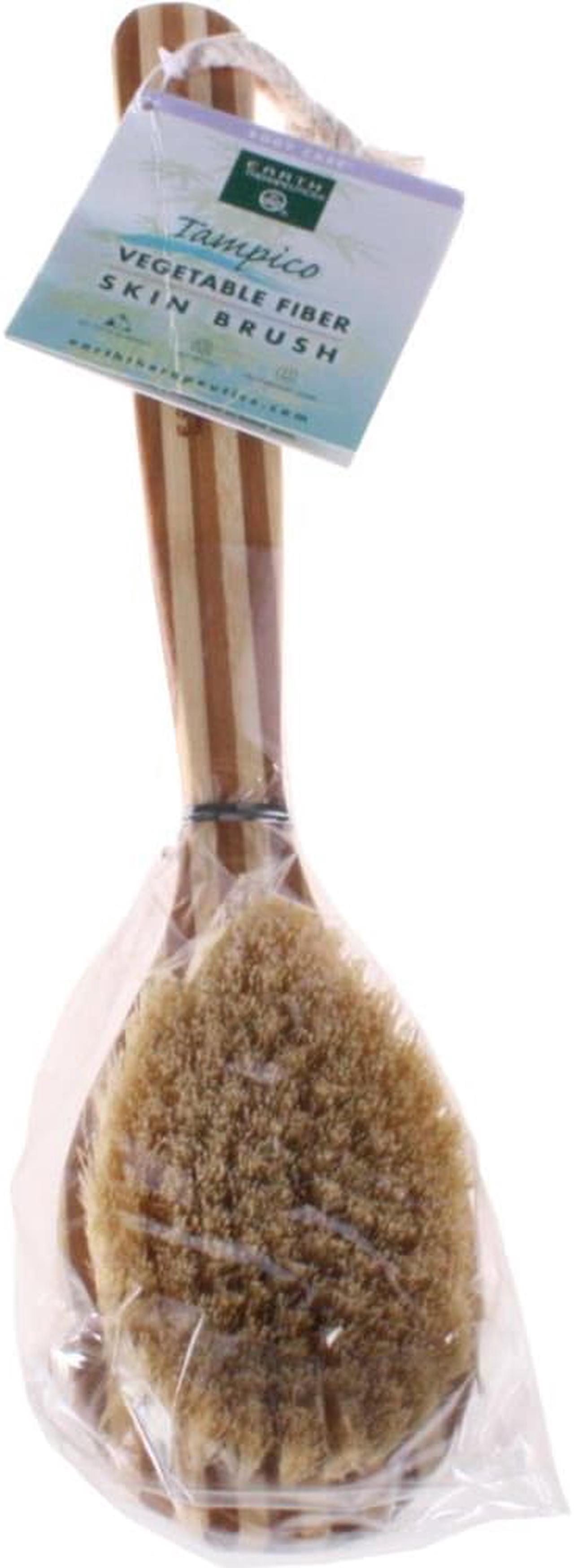 Earth Therapeutics Tampico Vegetable Fiber Skin Brush 1 Brush