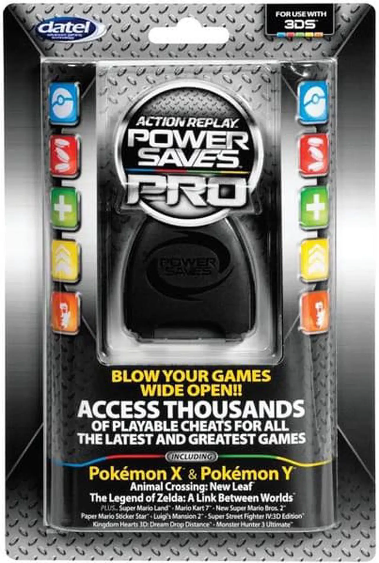 Alt view image 4 of 10 - Datel - Action Replay Power Saves Pro Cheat Codes for 3DS