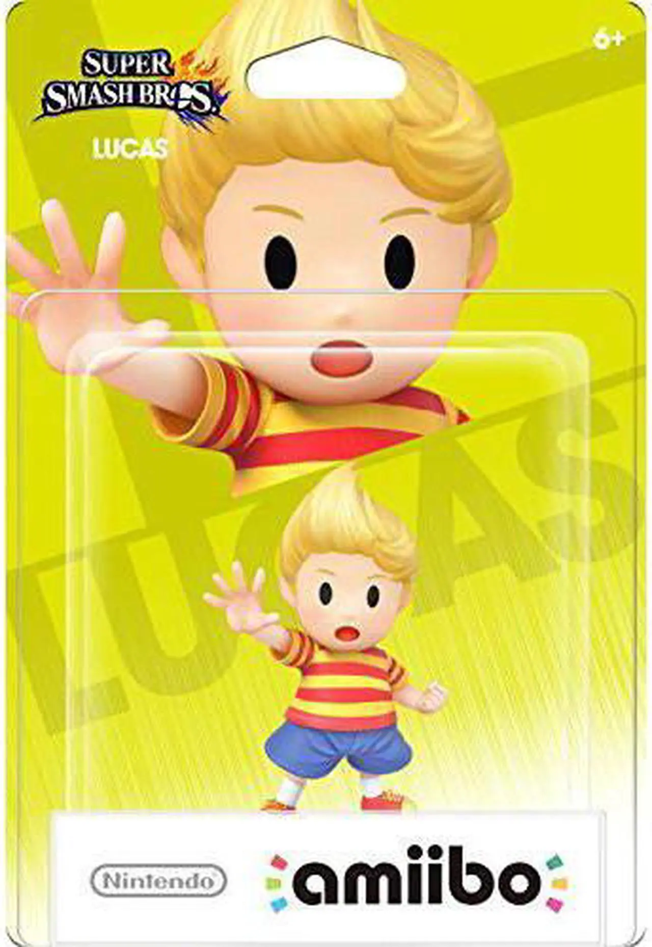 Alt view image 6 of 9 - Amiibo Super Smash Bros. Lucas Game Swappable Character