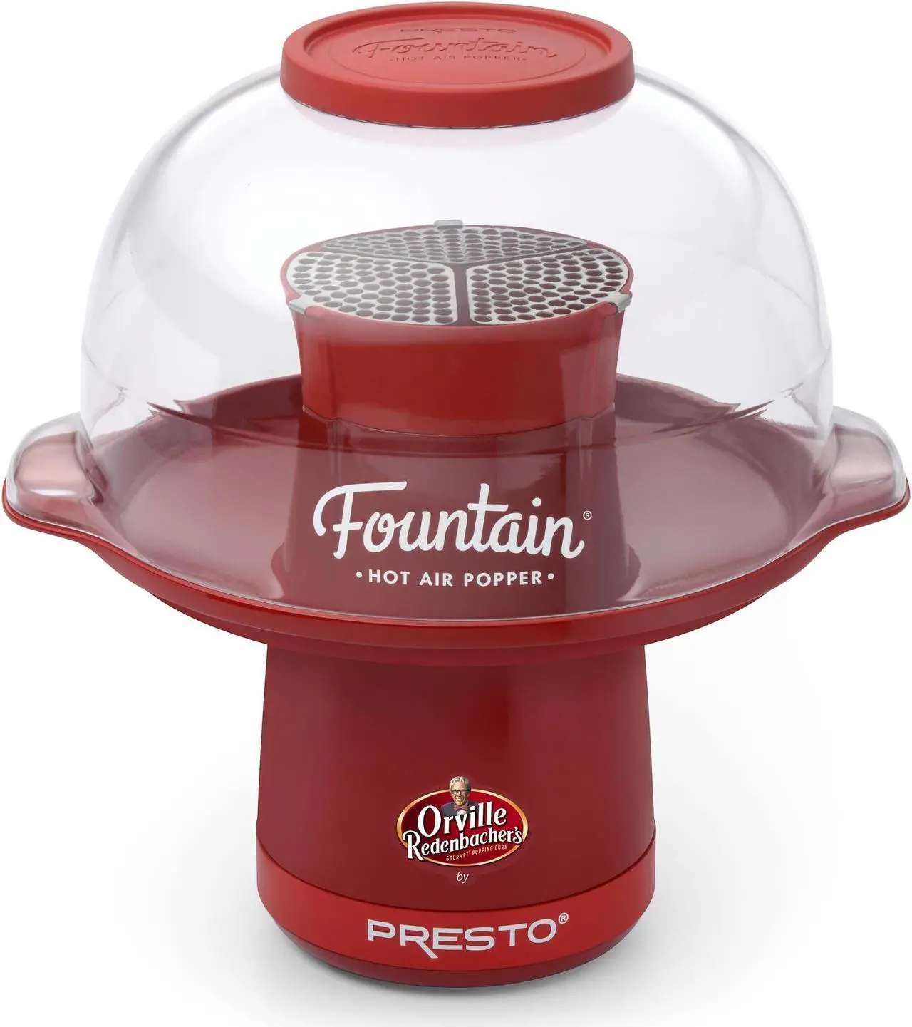 Alt view image 7 of 20 - PRESTO 04868 Orville Redenbacher's Fountain Hot Air Popper, Red