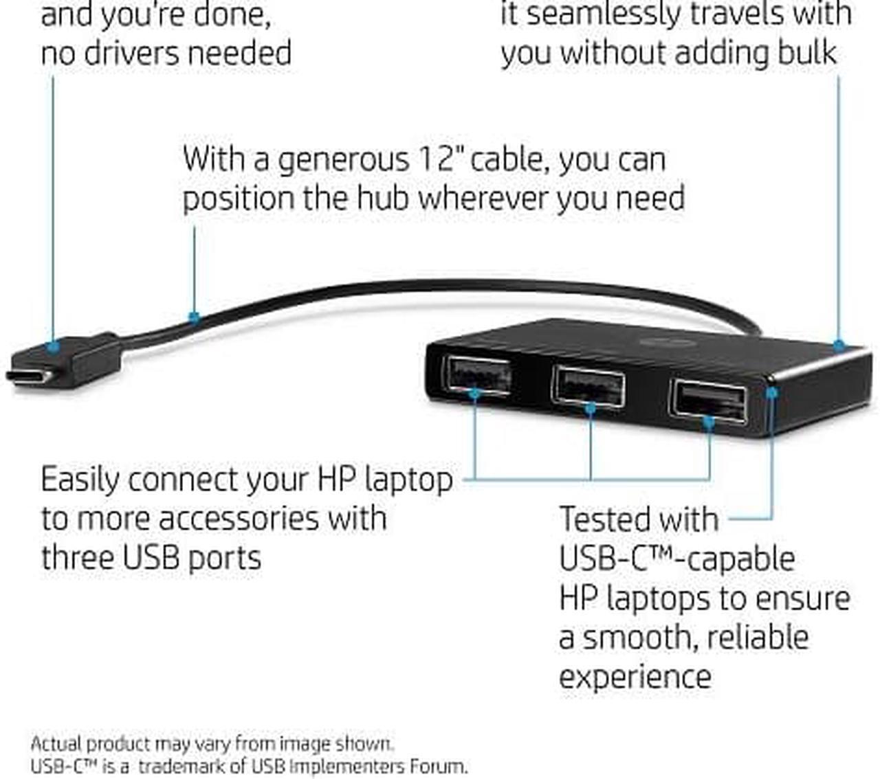 Alt view image 3 of 8 - USB-C to USB-A Hub
