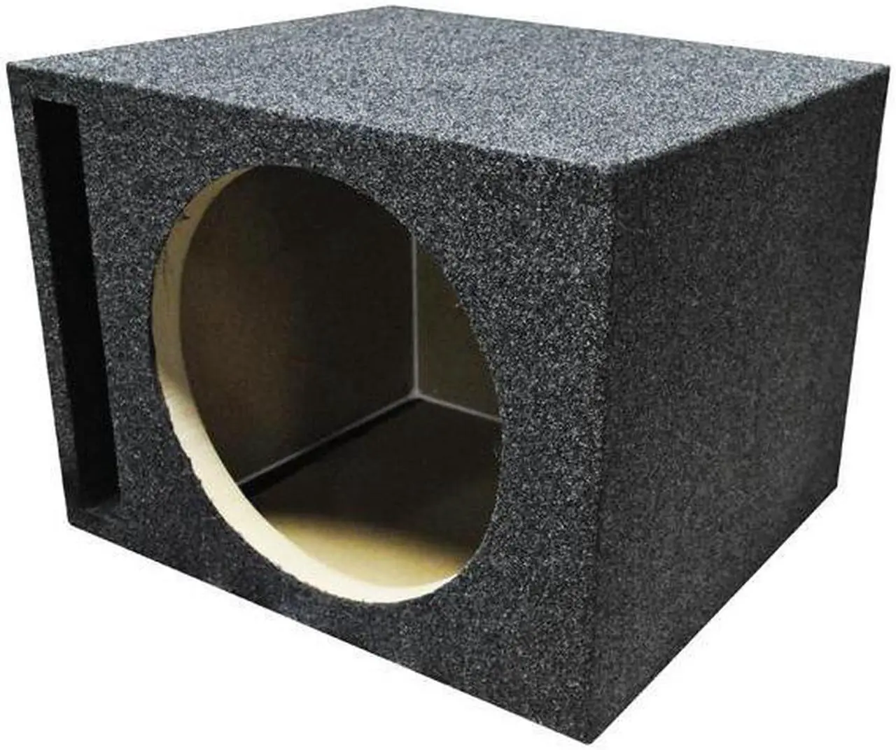 Alt view image 2 of 4 - QPOWER HD112VENTED Qpower Single 12 Vented Woofer Box