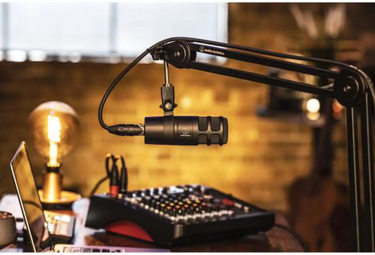 Alt view image 5 of 20 - Audio-Technica AT2040 Hypercardioid Front-Address Dynamic Podcast Microphone