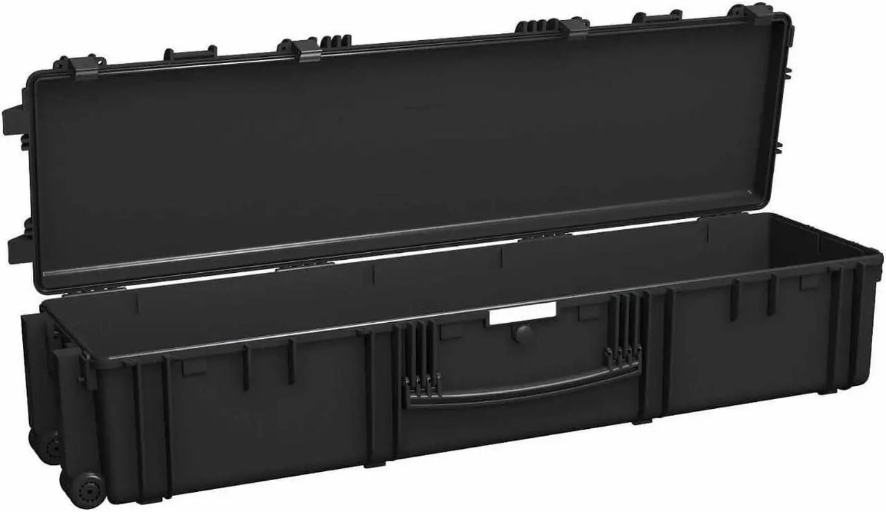 Alt view image 3 of 3 - Explorer Cases Large Hard Case 13527 BE with Side Grip Handles & Wheels (Black)