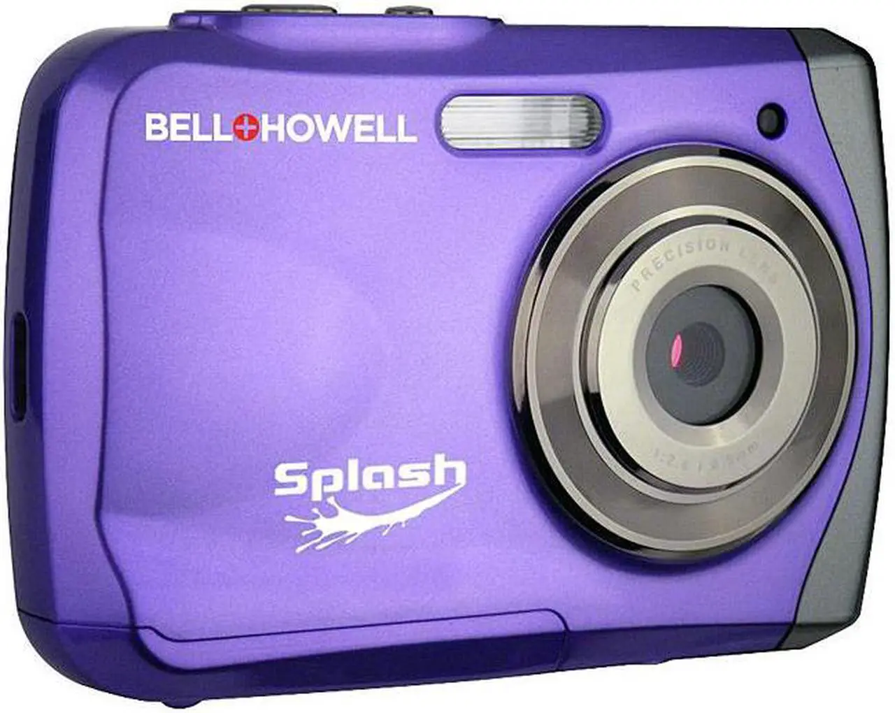 Alt view image 2 of 14 - BELL+HOWELL WP7-P 12.0 Megapixel WP7 Splash Underwater Digital Camera ,Purple