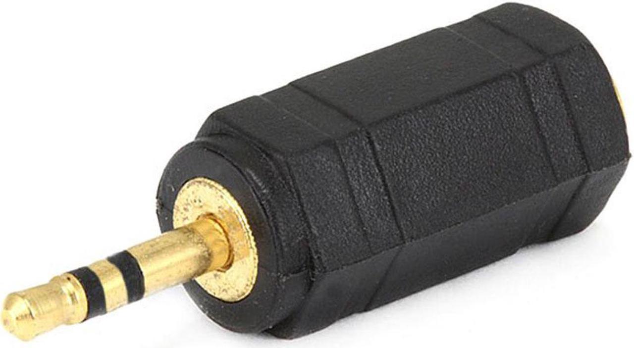 Monoprice 2.5mm TRS Stereo Plug to 3.5mm TRS Stereo Jack Adapter, Gold Plated