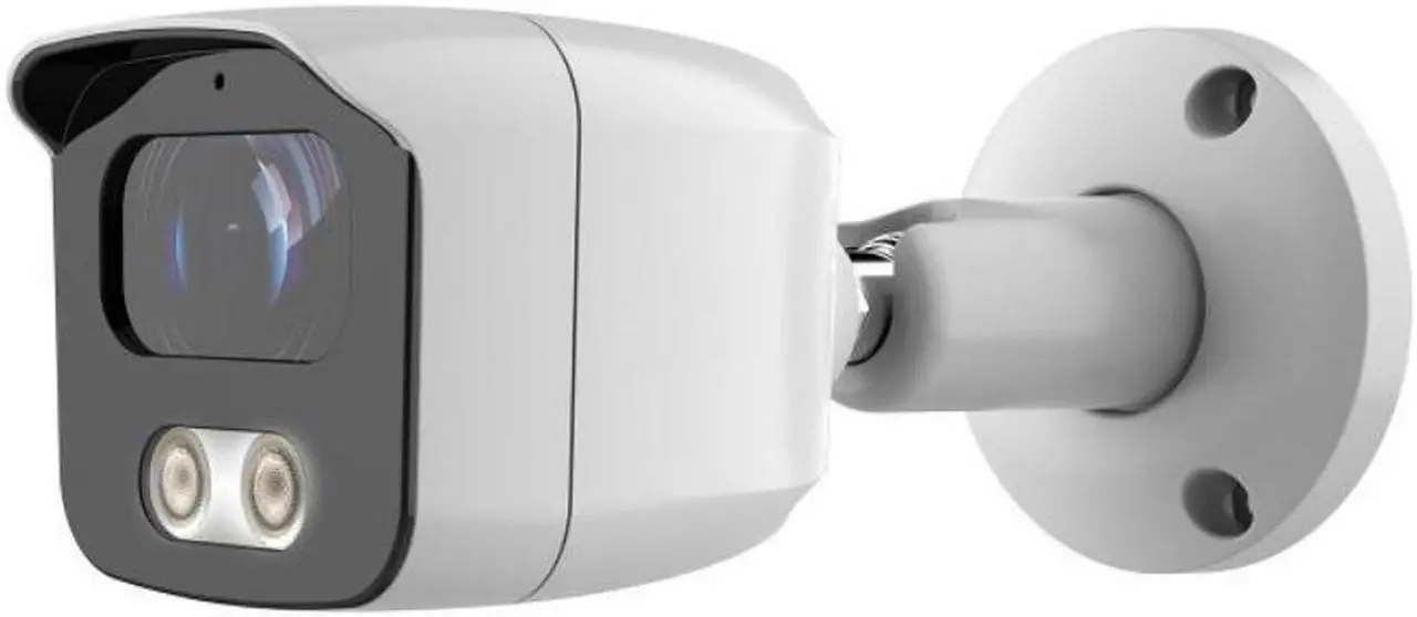 Alt view image 5 of 7 - Full Color Night Vision View Bullet HD TVI camera 2.8mm wide Fixed Lens 5MP to 4K Lite Changeable 12V DC