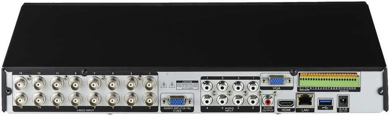 Alt view image 2 of 6 - Eyemax Prestige TVST PVT Series 16CH 5MP DVR system, H265 HD-TVI, CVI, AHD, 960H Mix & Match App:Magic Viewer 2 TB
