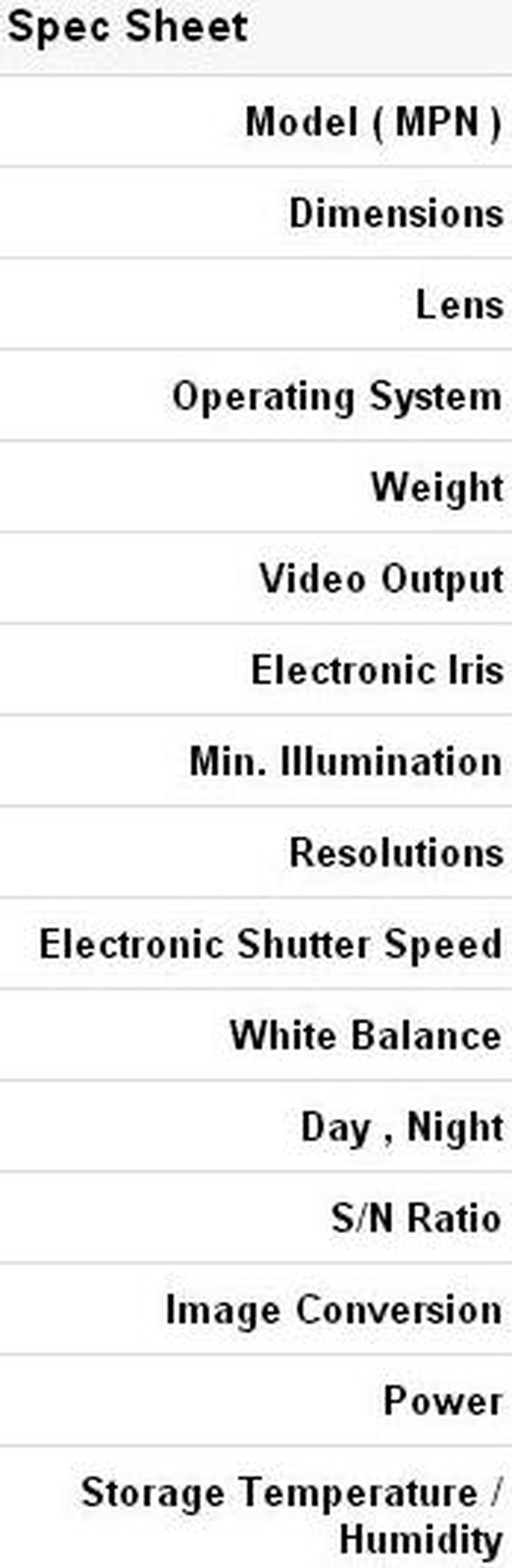 Alt view image 6 of 6 - Mini HD AHD 2.1MP sony exmor starvis low light 1080P square cctv camera 3.7mm pinhole OSD 4 in 1