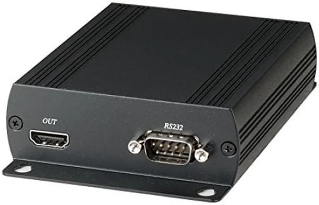 Alt view image 2 of 6 - HDMI CAT5 Extra Long Range Extender with RS232 & IR over single CAT5 cable