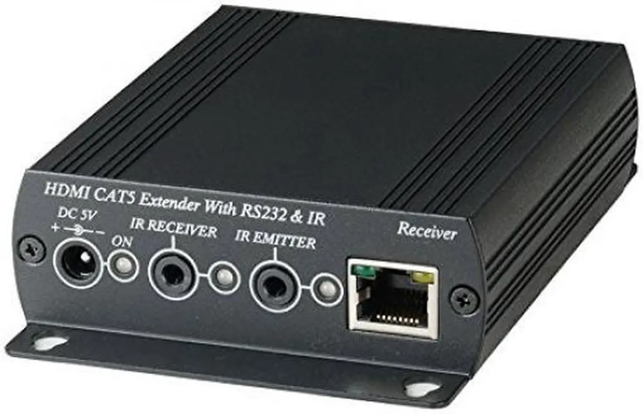 Main image of HDMI CAT5 Extra Long Range Extender with RS232 & IR over single CAT5 cable