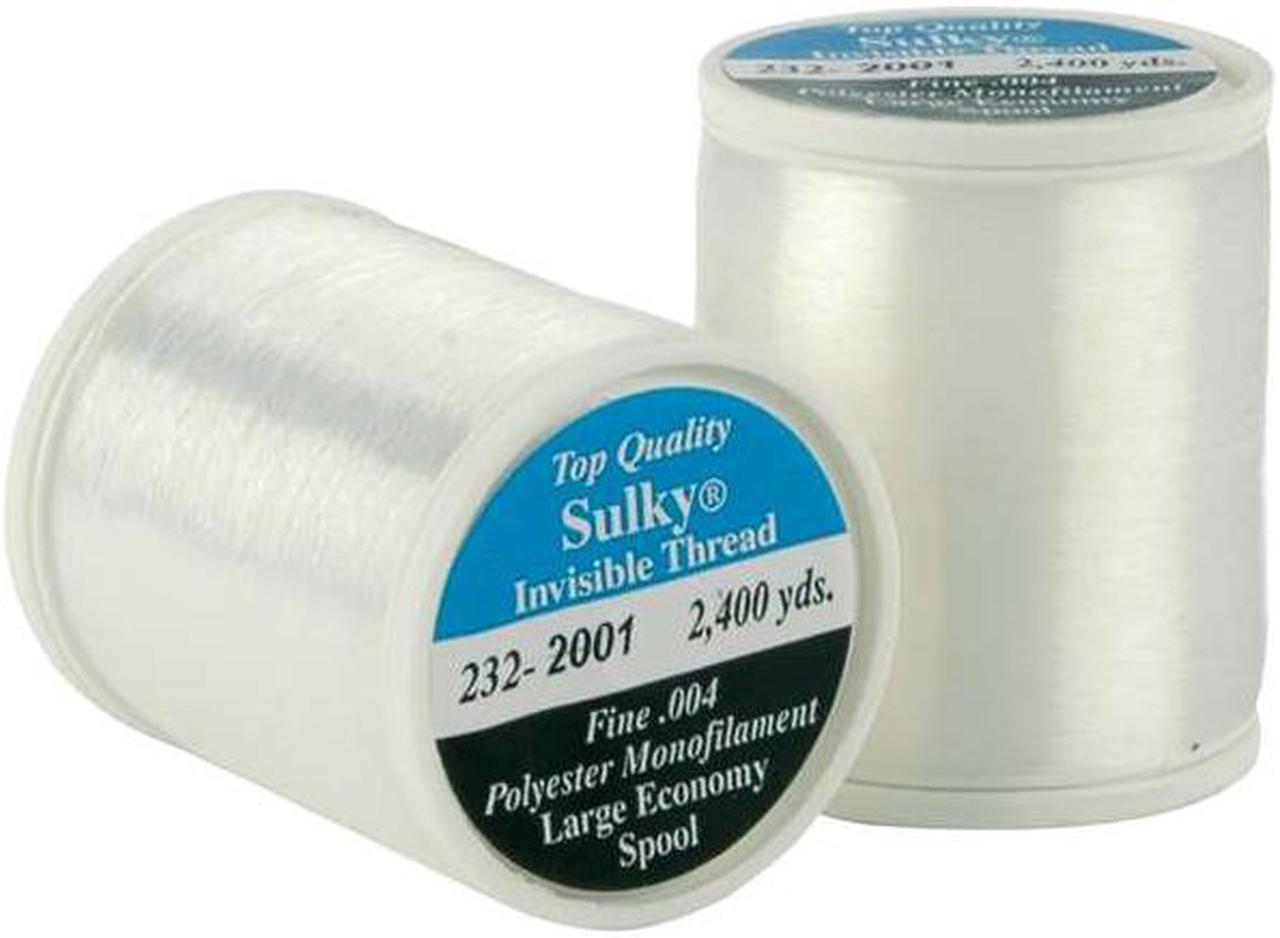 Sulky Premium Invisible Thread 2200 Yards-Clear