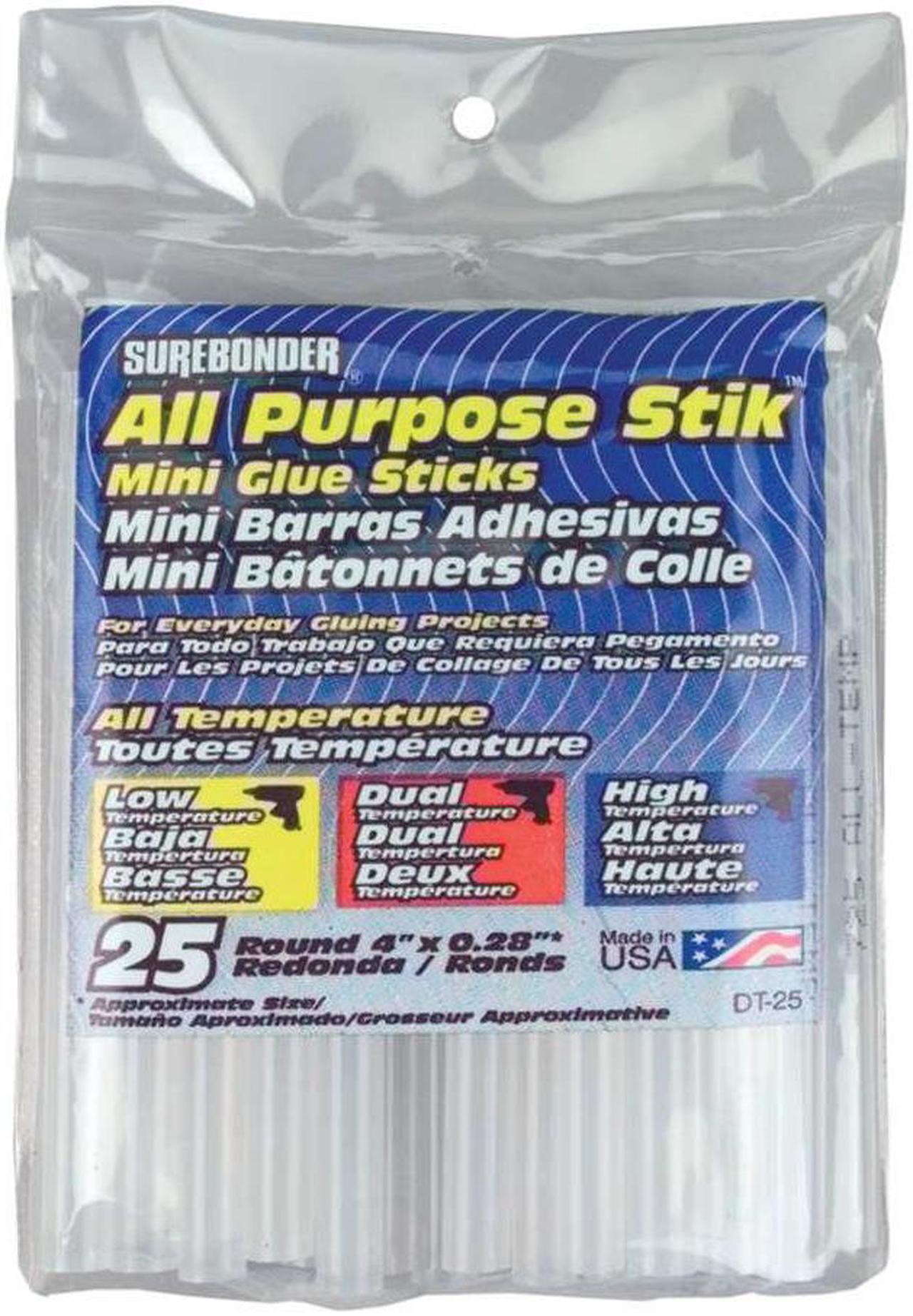 Alt view image 3 of 8 - All-Purpose Stik Mini Glue Sticks-.28"X4" 25/Pkg