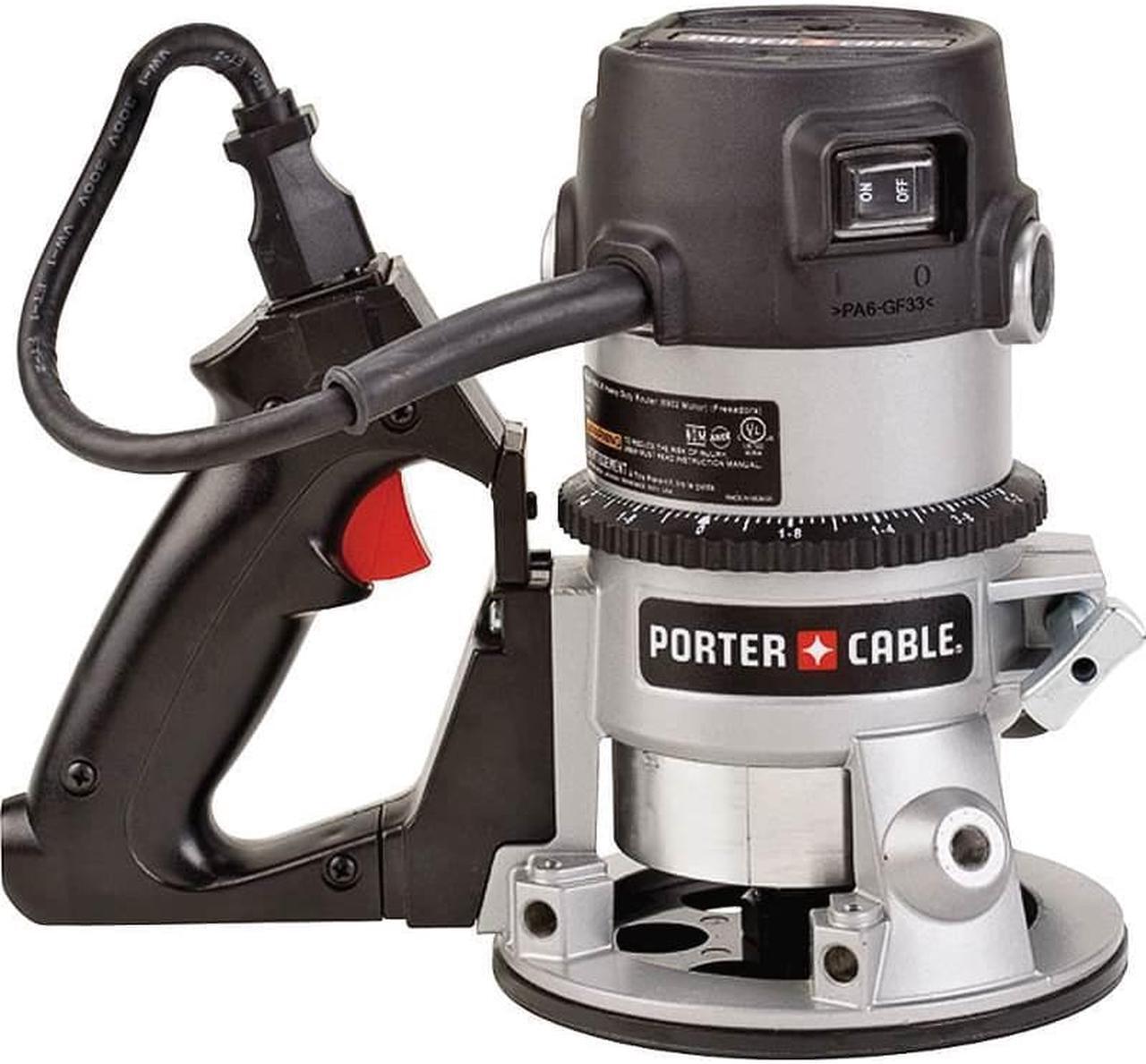 Alt view image 2 of 11 - Porter-Cable 691 1 3/4 Peak HP D-Handle Router