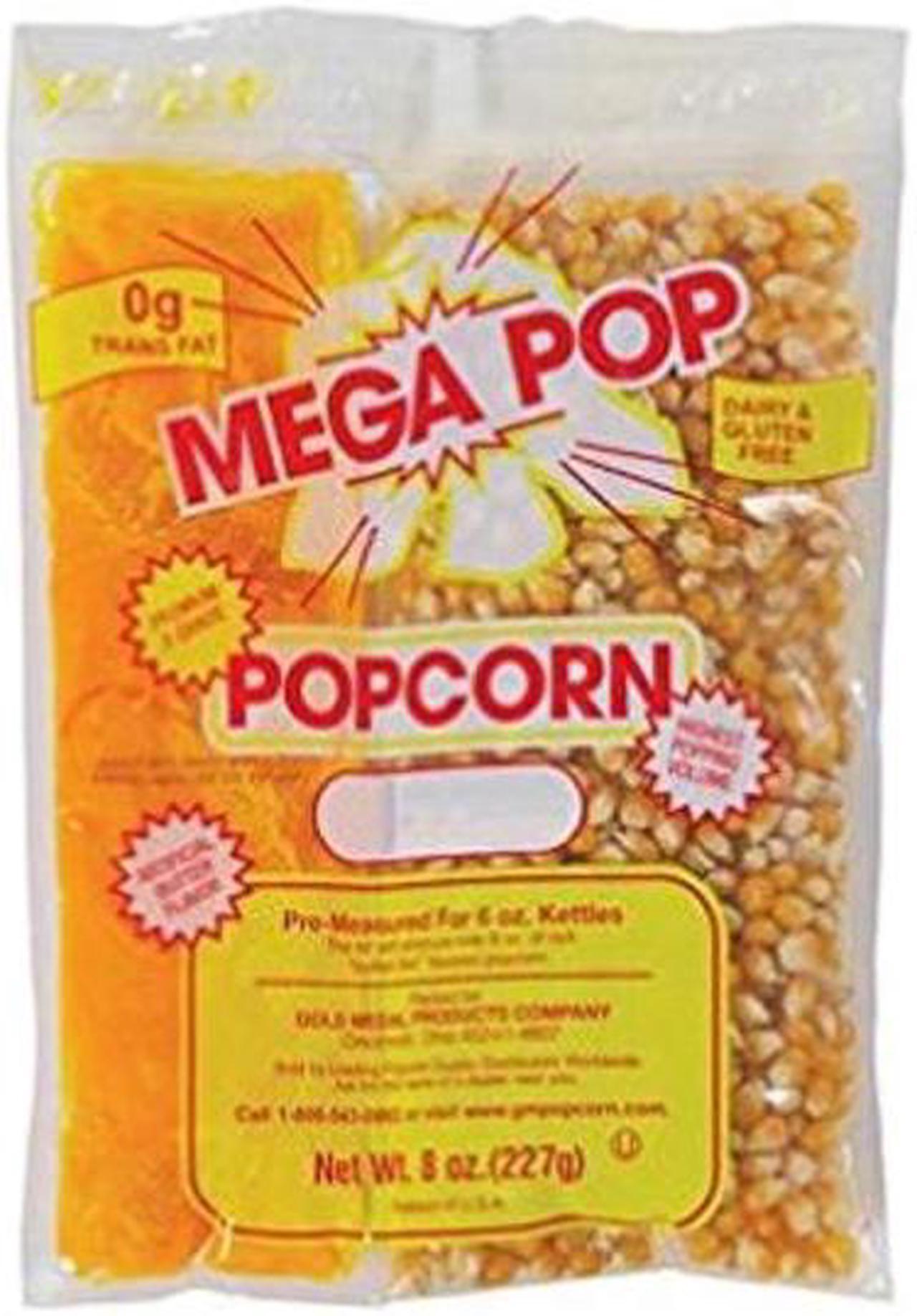 Main image of Popcorn Kit Coconut, 8Oz Kit For 6 Oz Popper, 36 Bags/Box GOLD MEDAL 2836