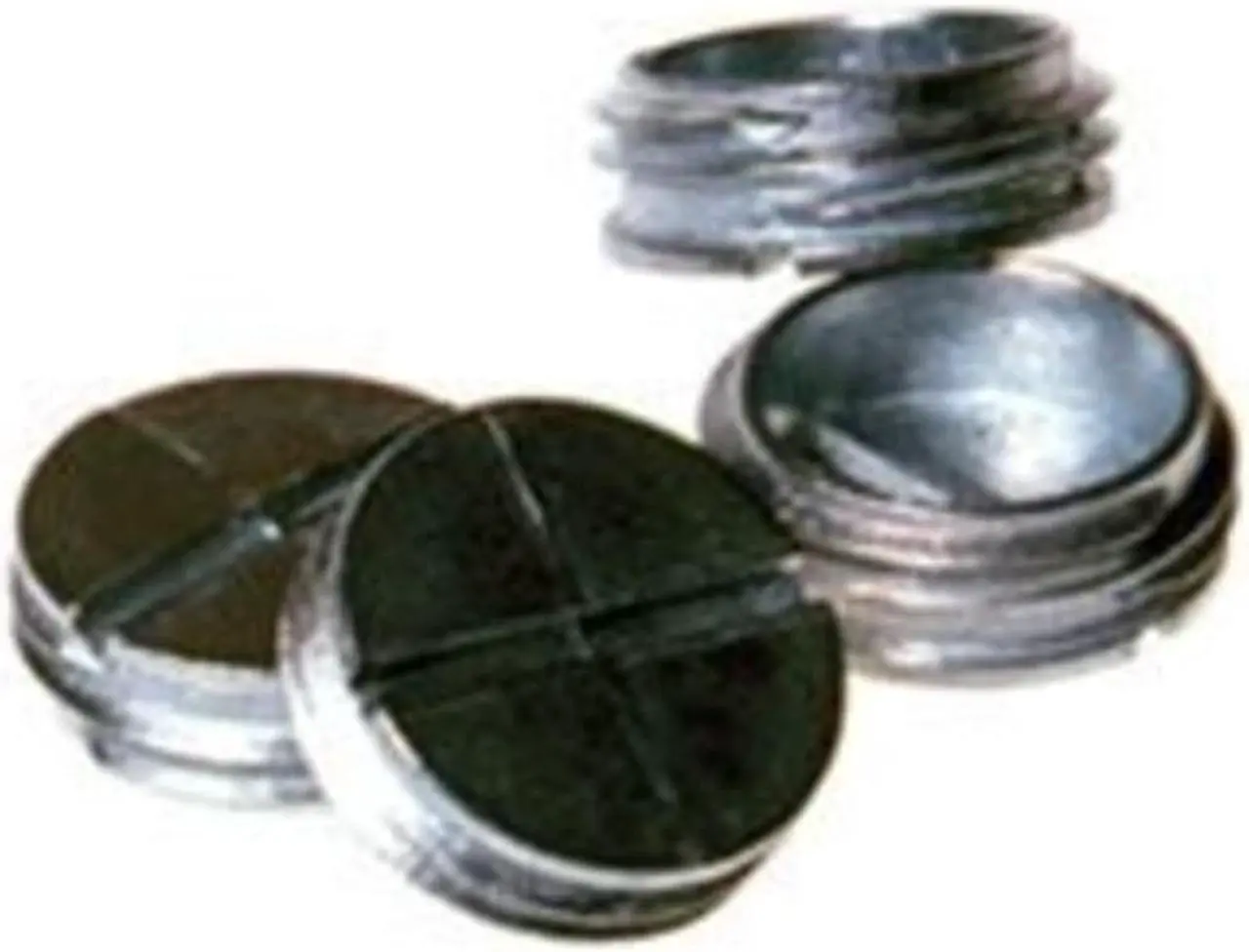 Main image of RACO 5269-0 Closure Plug, 0 Gangs, Zinc, Floor Box Type