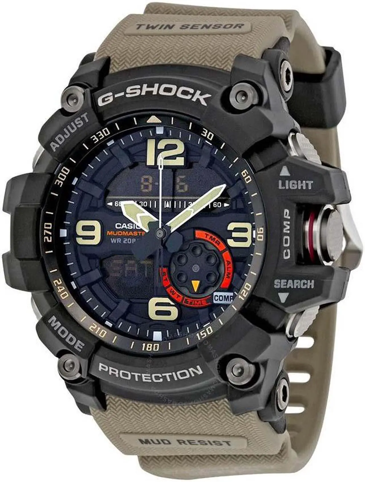 Alt view image 9 of 20 - Casio G-Shock Mudmaster Compass Watch GG1000-1A5