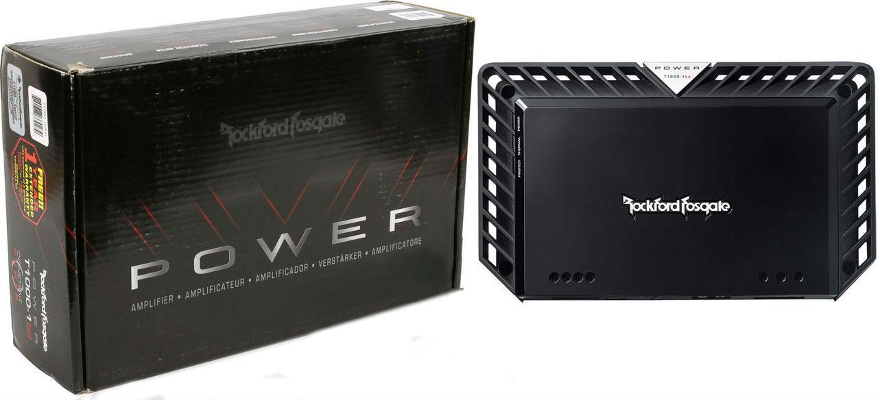 Main image of Rockford Fosgate T1000-1bdCP 1000 Watt Class-bd Constant Power Amplifier