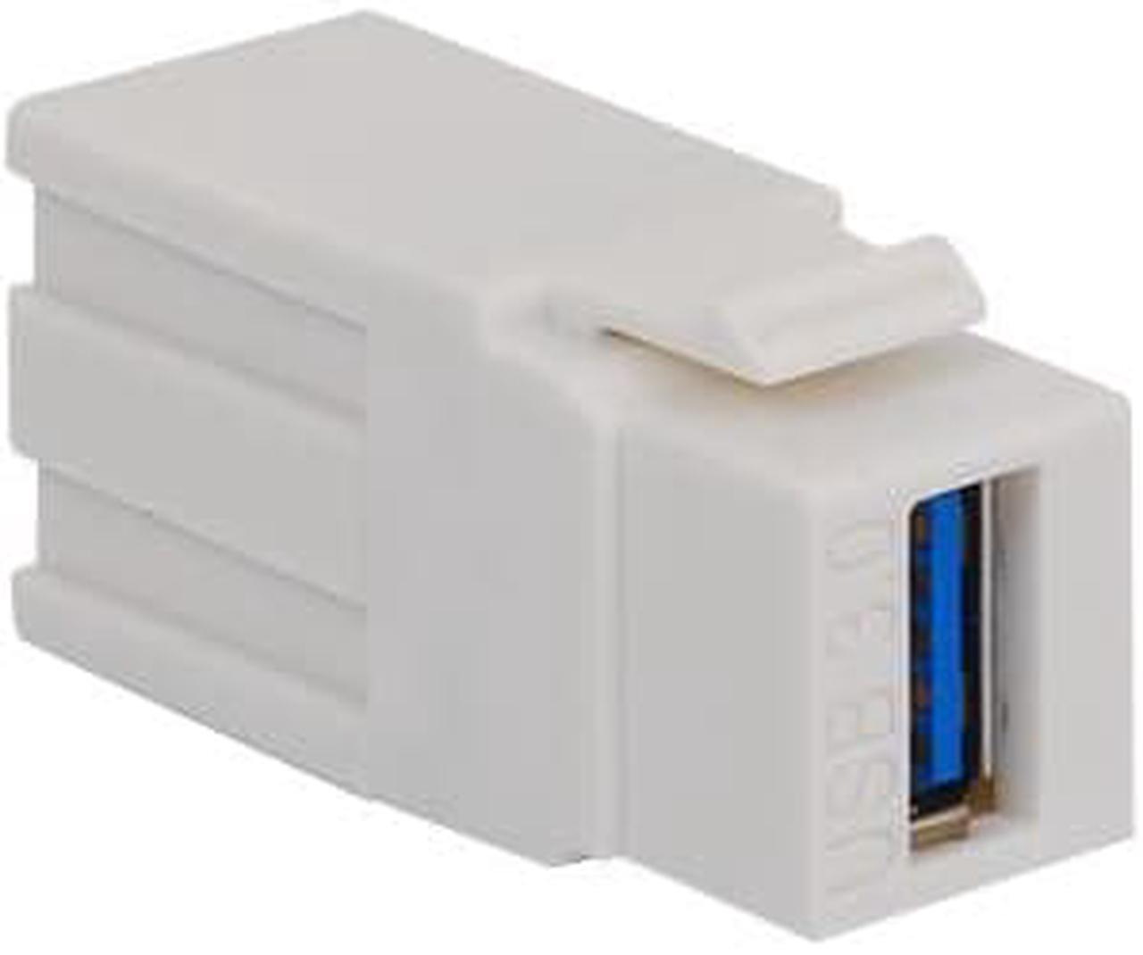 Main image of MODULE, USB,TYPE A, FEMALE TO FEMALE, WH