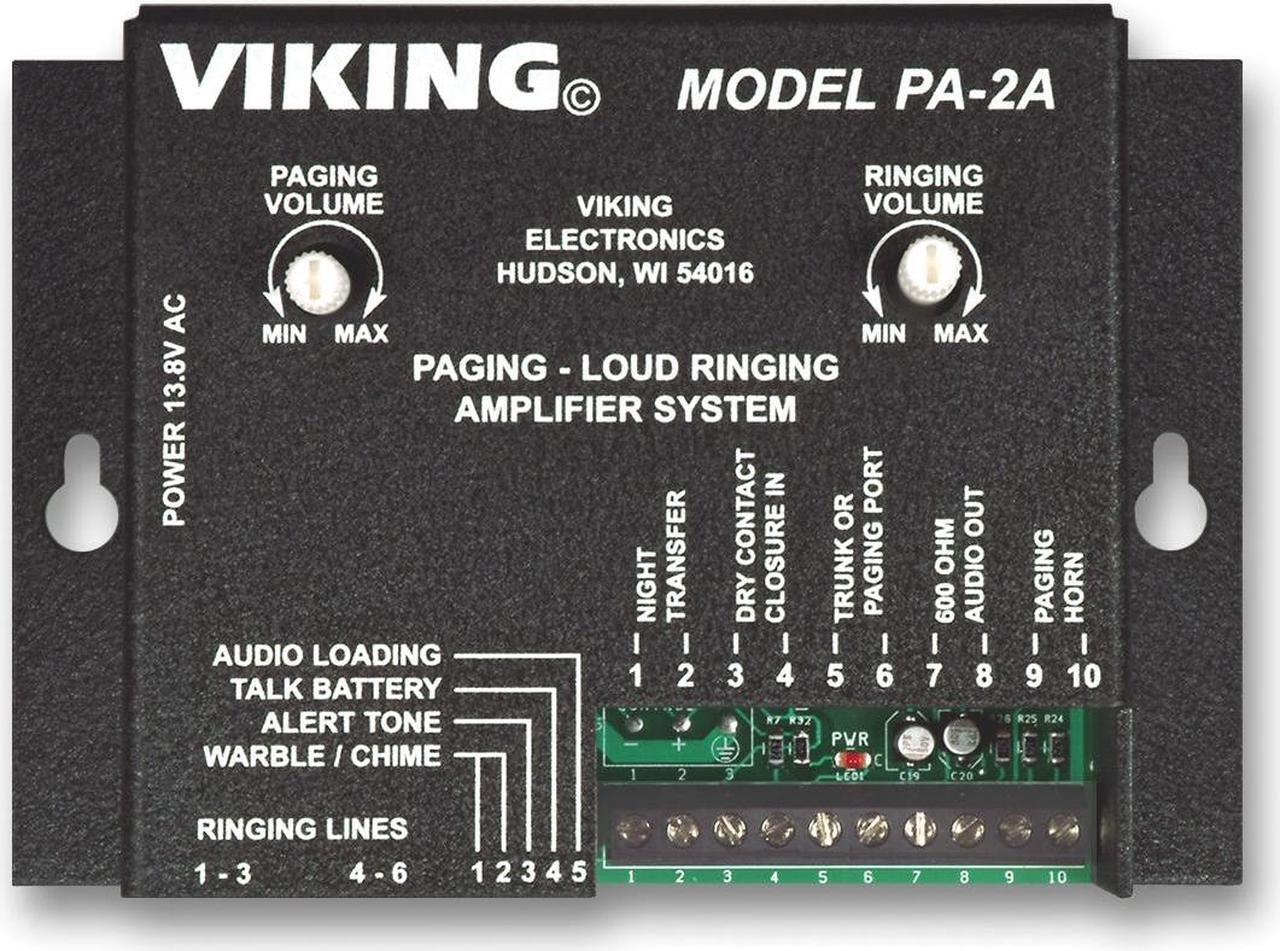 Main image of Viking PA-2A Paging / Loud Ringer Amplifier (includes 25AE horn)