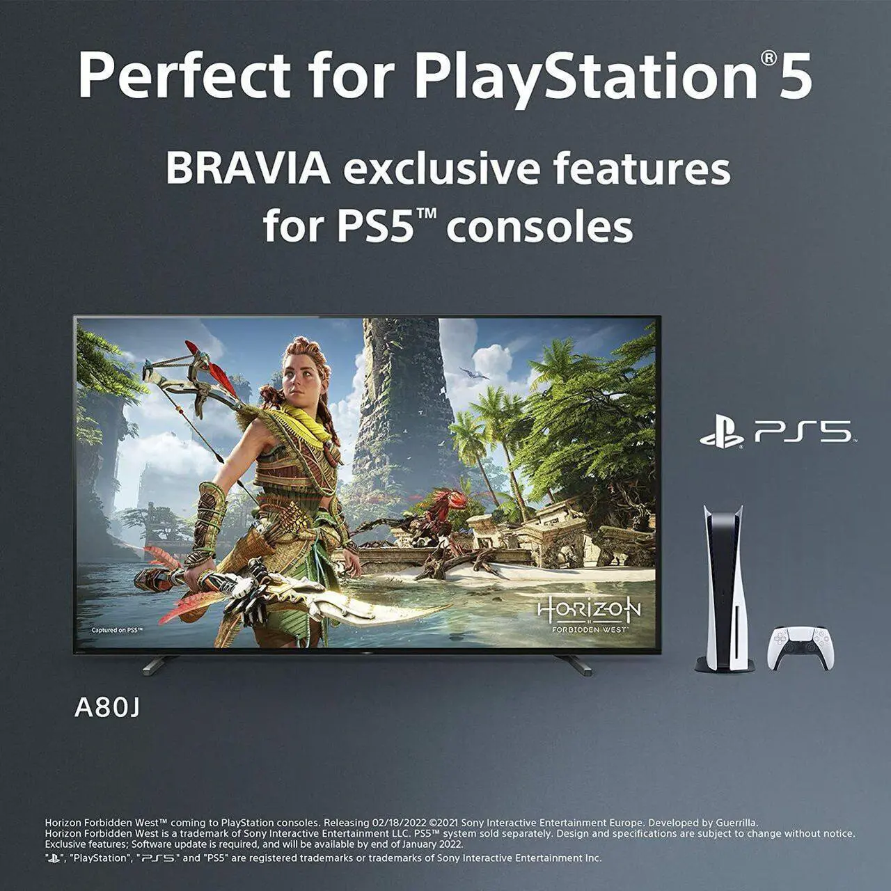 Alt view image 5 of 7 - Sony XR65A80J 65" Class BRAVIA XR OLED 4K Ultra HD Smart Google TV