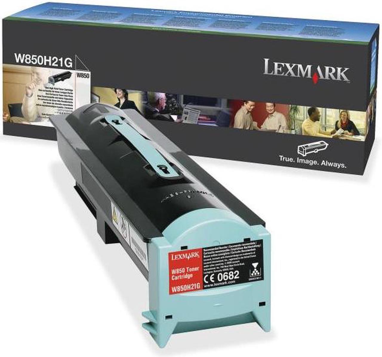 Alt view image 4 of 5 - Lexmark W850H21G Black Toner Cartridge High Yield